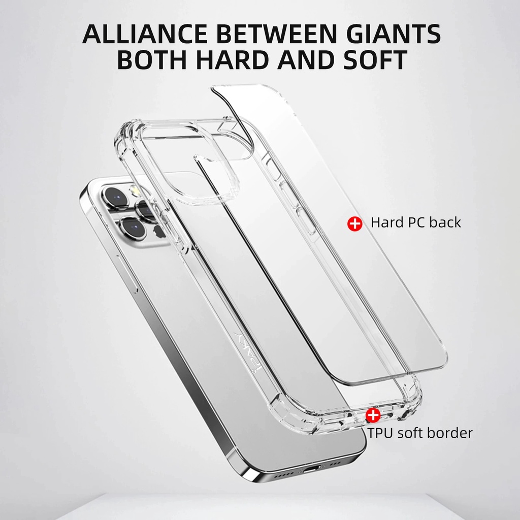 Ốp lưng IPAKY iPhone 15/ 15 Plus/ 15 Pro/ Max/ 14/ 14 Pro/ 14 Plus/ 14 Pro Max/ 13/ 12/ 11 Series