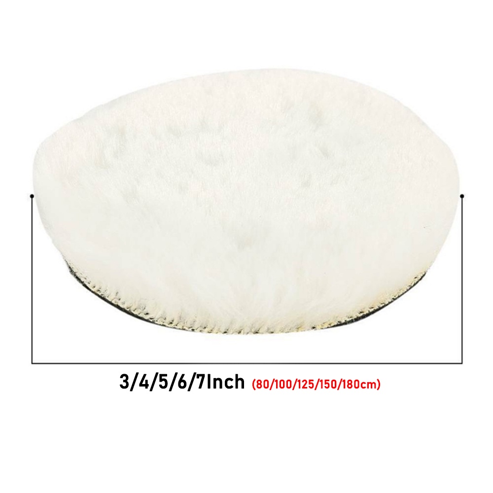 Bộ 5 Miếng Xốp Mềm Đánh Bóng Xe Hơi 3/4/5/6/7 Inch