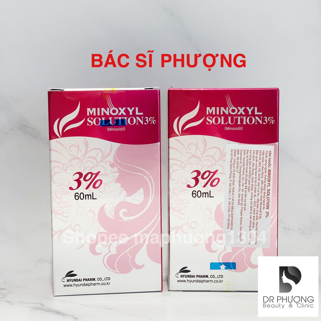 XỊT MỌC TÓC Minoxyl 3% hỗ trợ Mọc tóc