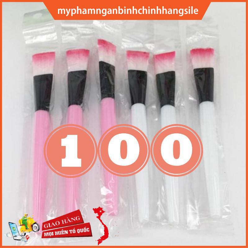 Combo 100 cọ quét mặt nạ (cọ mask, cọ đắp mặt nạ) hàng mới