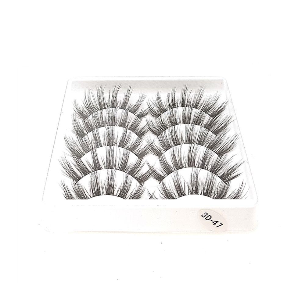 Lông Mi Giả 3D Cong Dài Mềm Mịn Trang Điểm Gợi Cảm Cho Nữ