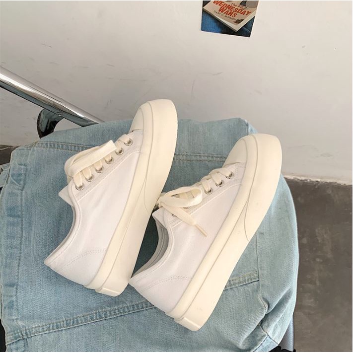 Giày thể thao nữ, Giầy nữ sneaker cao cấp chất xịn bánh mì đế cao Ulzzang phong cách Hàn Quốc hottrend GT04
