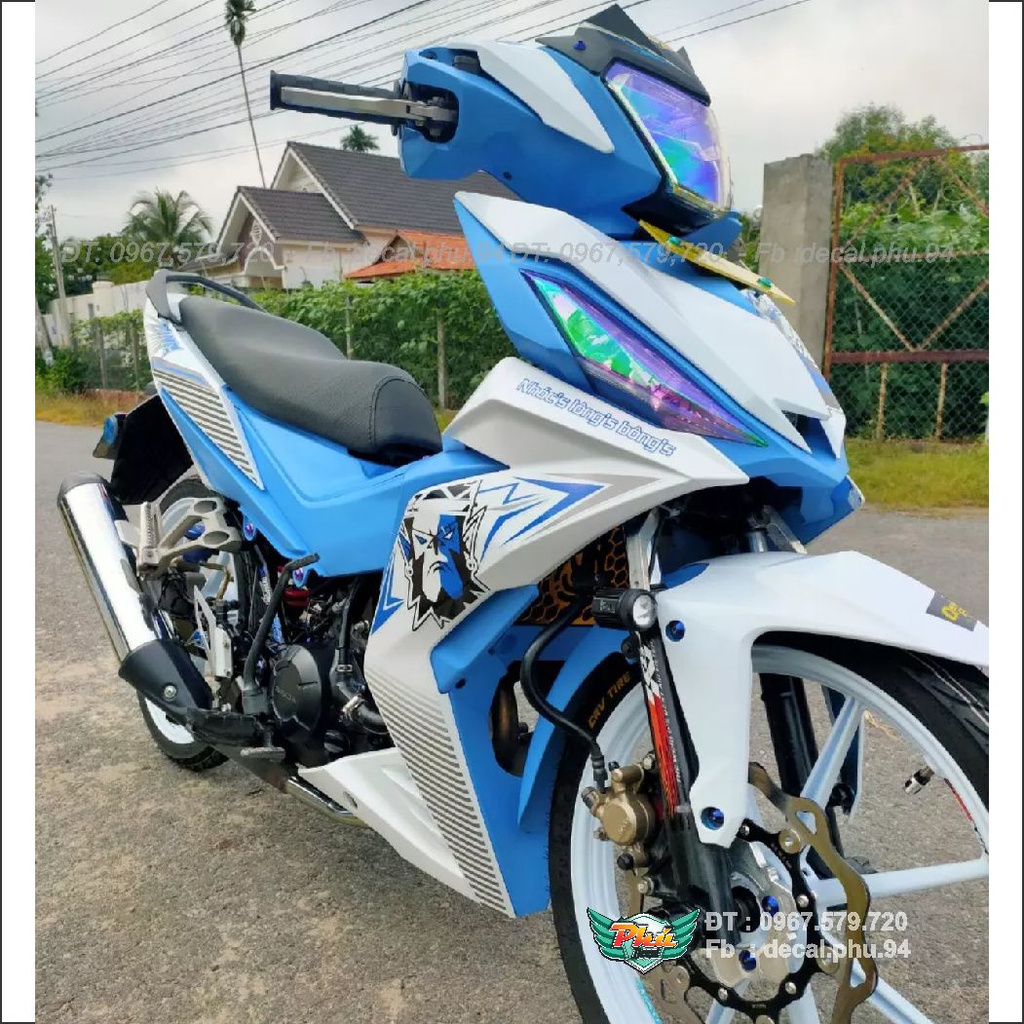 Tem Rời Winner Trắng xanh King drag (J)