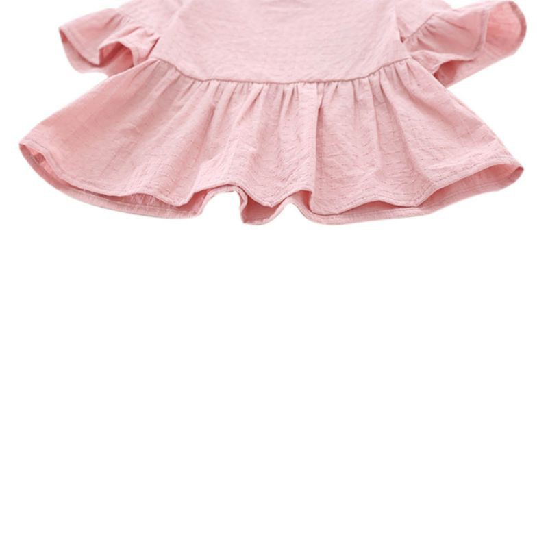 Áo kiểu vải cotton mềm mại dễ thương cho bé gái