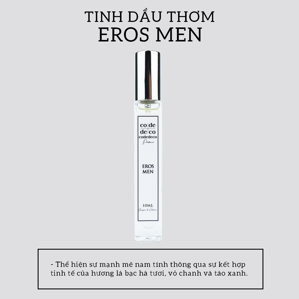 Tinh dầu thơm Code Deco Eros Men 10ml