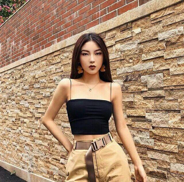 Áo 2 dây croptop 2 lớp cotton thoáng mát | BigBuy360 - bigbuy360.vn