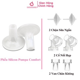 Phễu hút sữa pumpa cho máy medela, real bubee, ameda, spectra dew 350, ichiko...