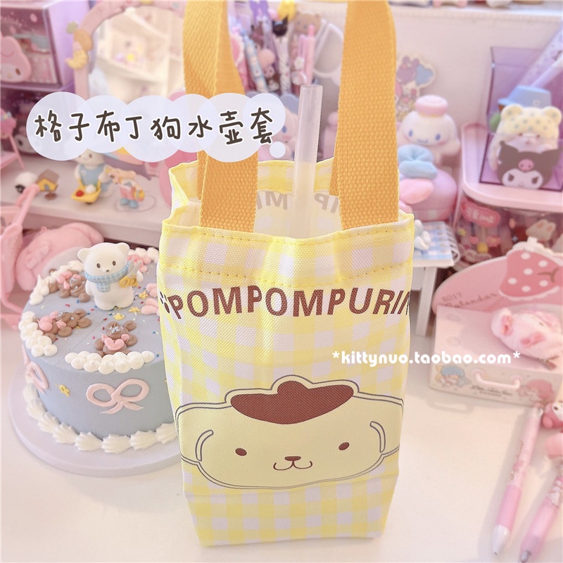 Túi Đựng Dù Cầm Tay Họa Tiết Hoạt Hình Kuromi My Melody Kitty Cinnamoroll Dễ Thương Mang Đi Tiện Dụng Cho Bé
