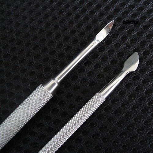 [Hàng mới về] Bộ Dụng Cụ Làm Móng Bằng Thép Không Gỉ Thiết Kế Tiện Dụng