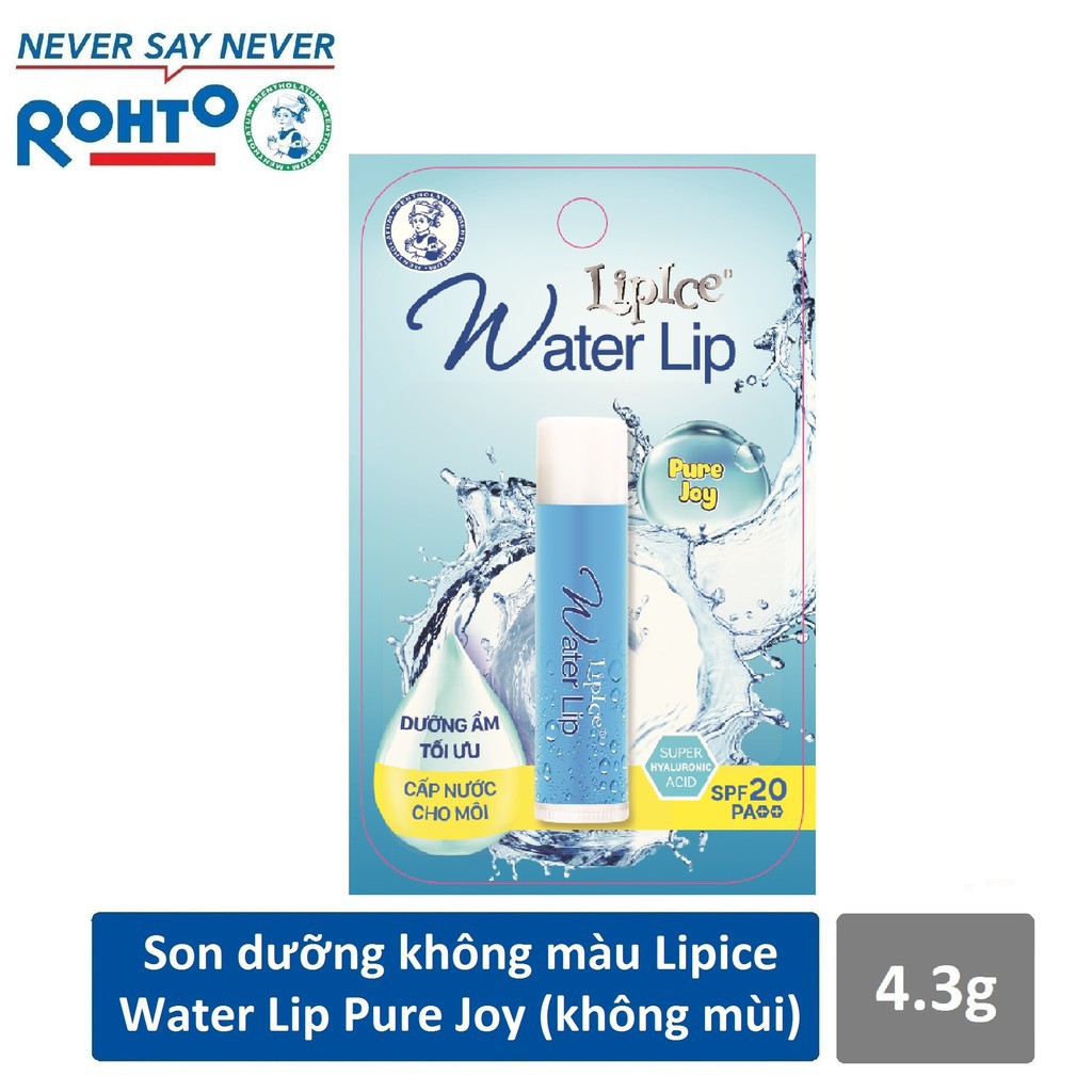 Son Dưỡng không màu LipIce Water Lip 4.3g