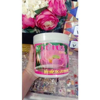 (QUÀ TẶNG )Dầu hấp tóc Hoa sen 500 ml hủ