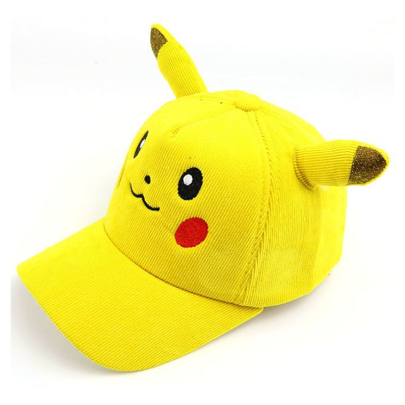 Nón/ Mũ Lưỡi Trai Hình Pikachu Cho Bé Cưng Xĩu (từ 2-6tuổi