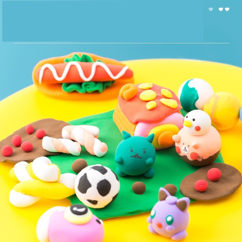 Đất nặn 24 màu Deli Chất liệu an toàn