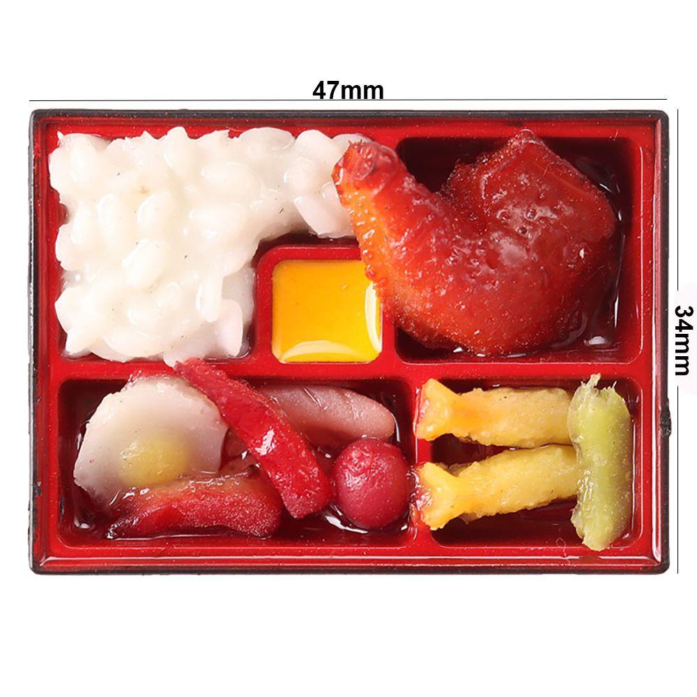 Mô Hình Hộp Cơm Bento Kat1 Dùng Trang Trí Nhà Búp Bê