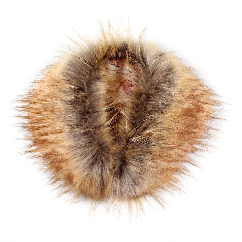 Khăn Choàng Cổ Bằng Lông Giả Giữ Ấm Thời Trang Mùa Đông Cho Nữ