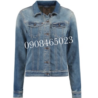 [Hàng mới về] Áo khoác Jean wash dáng Slim Dư Xịn
