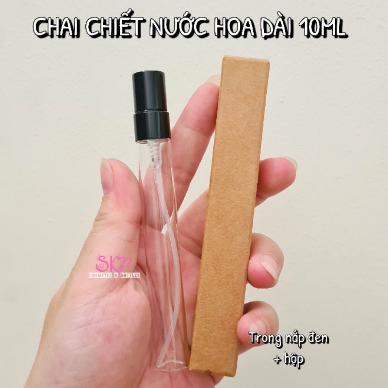 [NẮP VẶN]🌻CHAI CHIẾT NƯỚC HOA DÀI 3ml/5ml/10ml🌻