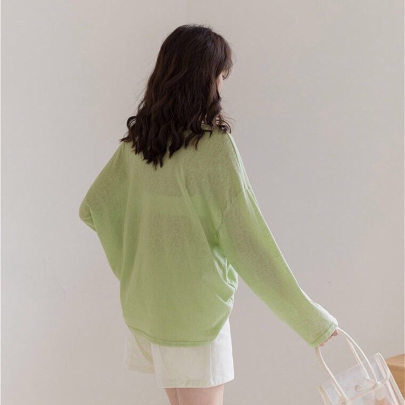 Áo thun tay dài dáng rộng thời trang Hàn Quốc cho nữ 2020