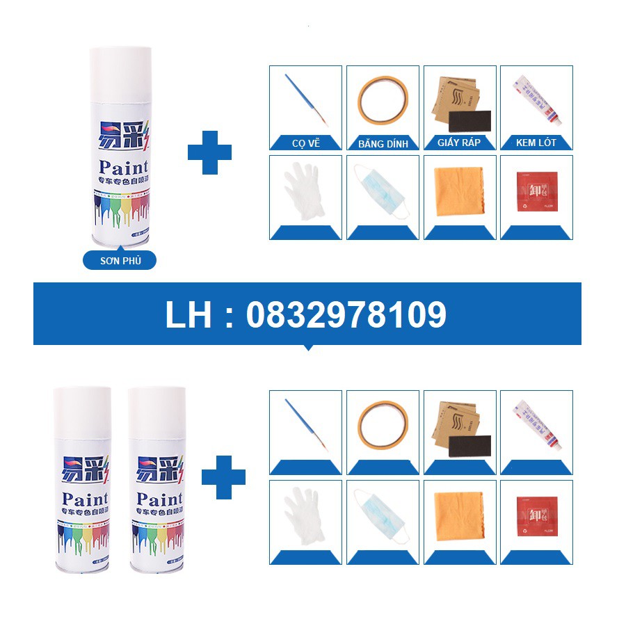 SƠN PHUN XÓA VẾT XƯỚC ĐÁNH BÓNG Ô TÔ
