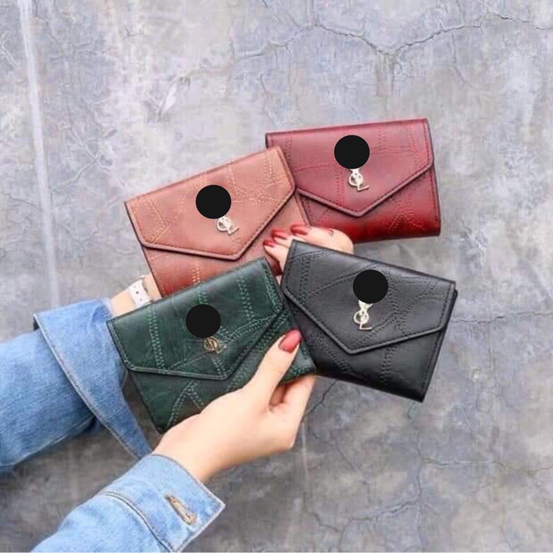 Ví ngắn chất da siêu mềm