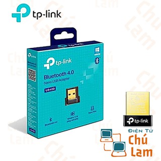 Thiết Bị Kết Nối Bluetooth 4.0 Qua Cổng USB TPLink UB400 - USB Bluetooth Hàng Chính Hãng