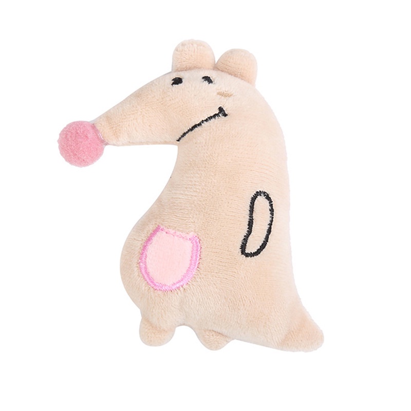 Thú Nhồi Bông Hình Rắn / Xám / Khủng Long Hoạt Hình Chống Cắn Dễ Thương Vui Nhộn Cho Mèo Cưng