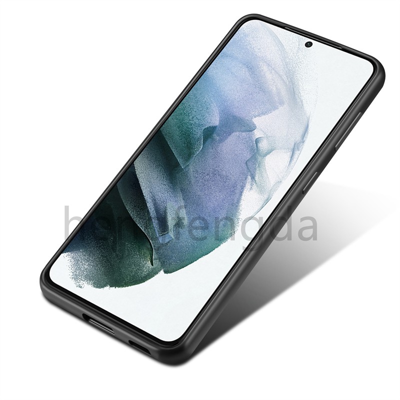 Ốp điện thoại da PU chống sốc có ngăn đựng thẻ dành cho Samsung NOTE20 Ultra S21 PLUS S30