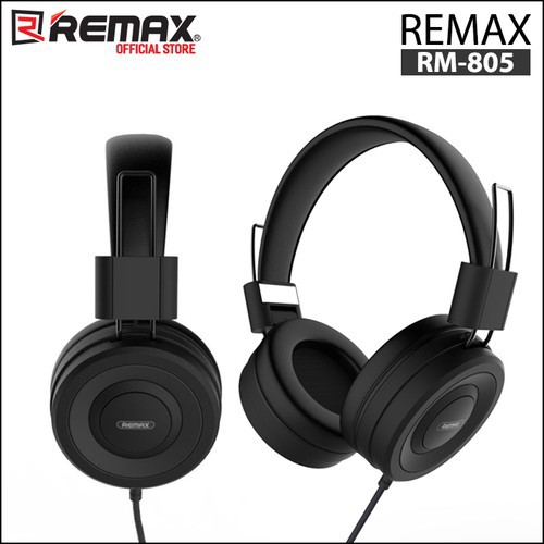 Tai nghe chụp tai có dây nhận dạng giọng nói remax rm 805 âm thanh trung thực dành cho game thủ - quang phụ kiện