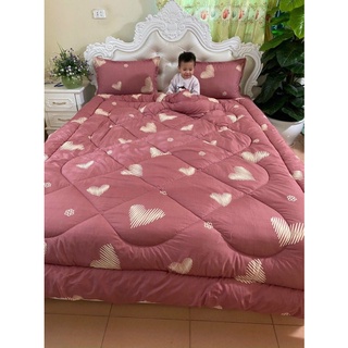sét chăn phao ga gối poly cotton (chát chọn mẫu)