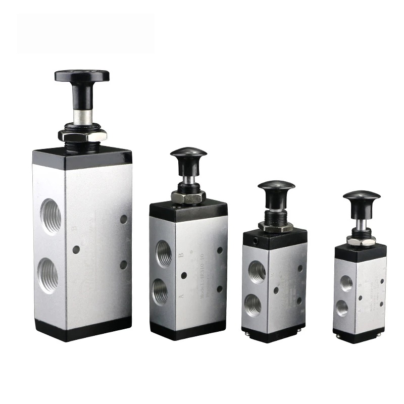 Van điện từ khí nén CNZG 4R210-08 kéo đẩy 5 chiều 2 vị trí 1/4inch