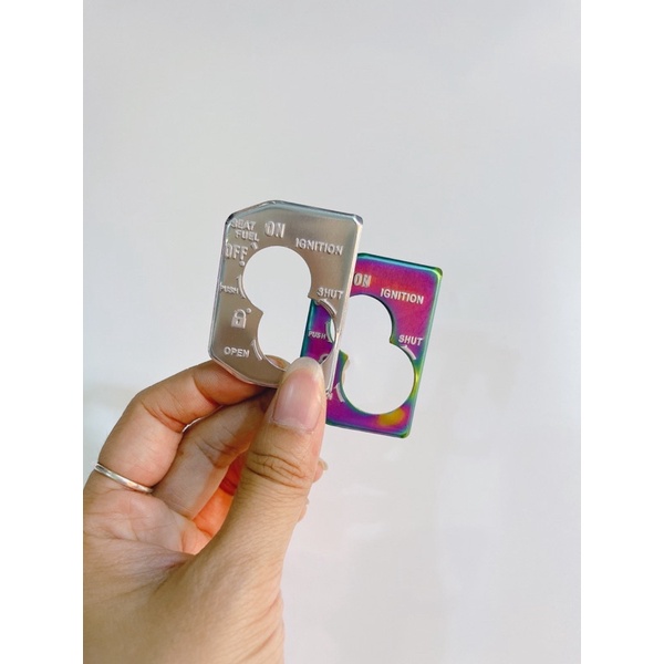 Tem dán khoá nhôm xe Vario 125 đời 2018-2020, WinnerX V1 bảo vệ chống trầy ổ khoá