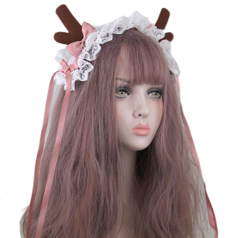 Băng Đô Nơ Ren Hóa Trang Lolita