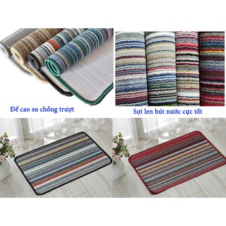 2 tấm thảm dậm chân chống trượt