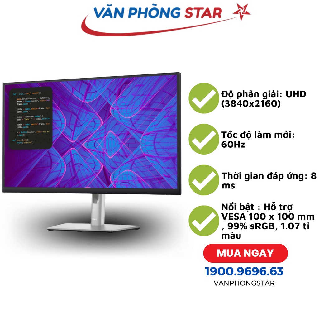 Màn hình Dell P2723QE chính hãng