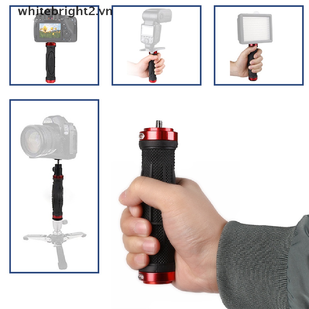 Tay cầm chống rung 1/4" cho máy ảnh DSLR WHITE2
 | BigBuy360 - bigbuy360.vn