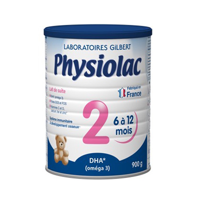 Sữa Physiolac số 2 - 900g (6-12 tháng)