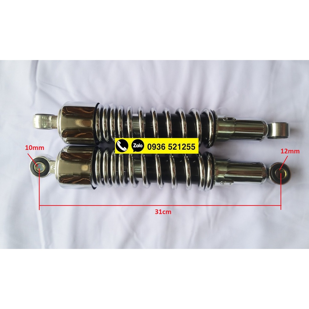 Cặp phuộc sau Suzuki GZ150A, 125 Virago XV250, 125, CM 125, Magna 250, LA250 và các dòng xe tương ứng