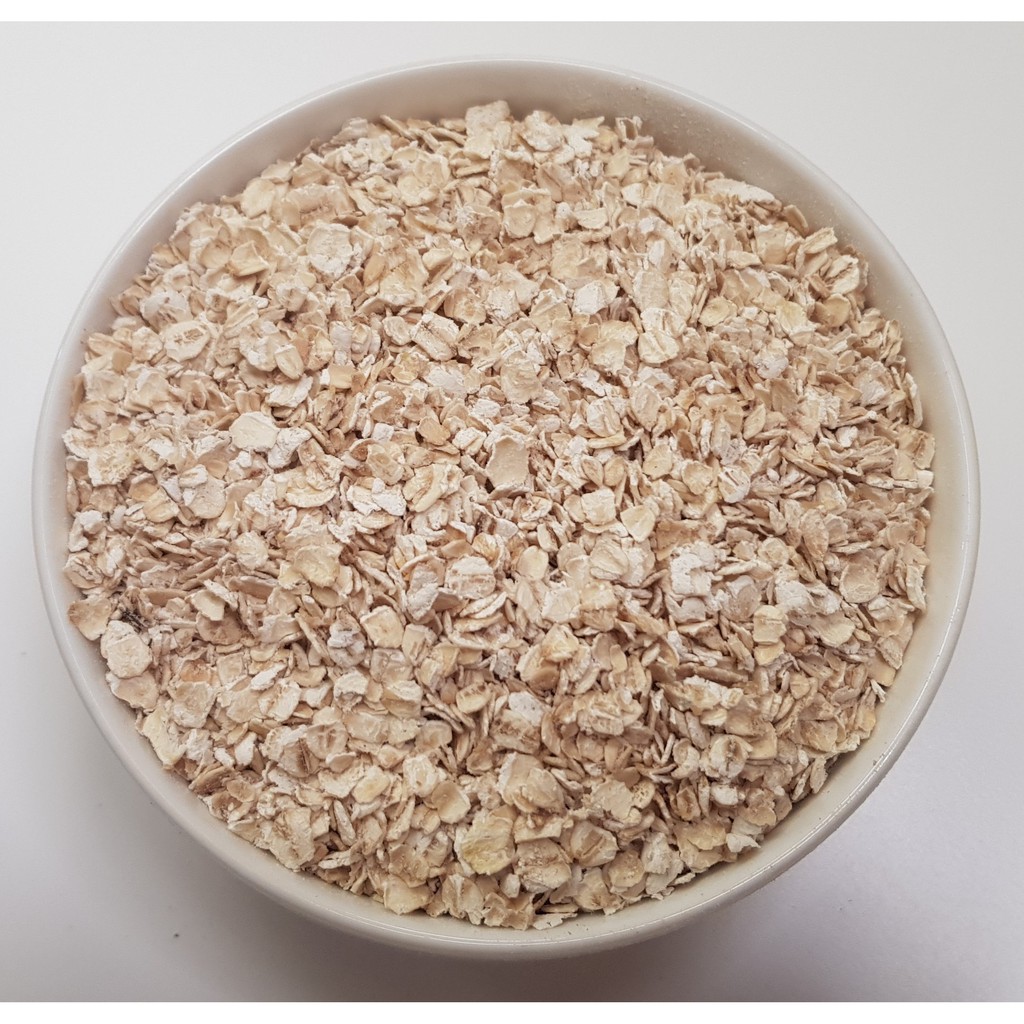 Yến Mạch Úc tươi ăn liền cán dẹt giảm cân ăn kiêng hữu cơ Healthy gói 1Kg - Natural Meal | BigBuy360 - bigbuy360.vn