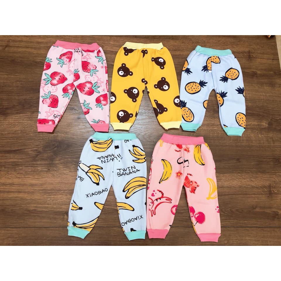 Quần nỉ bông AM33 cho bé trai và bé gái TTR129