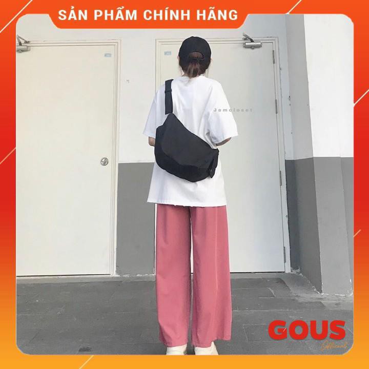 Túi canvas đeo chéo phong cách hàn quốc SHE - 6135  (  Gous official )