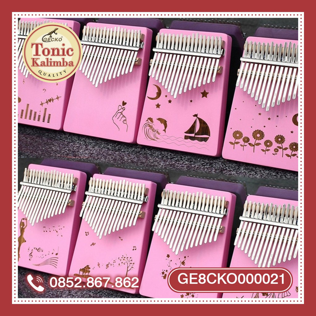 [CÓ SẴN] Đàn kalimba 17 phím gỗ nguyên khối Mahagony GE8CKO000021- PHẦN 1 ( CÒN TIẾP PHẦN 2)