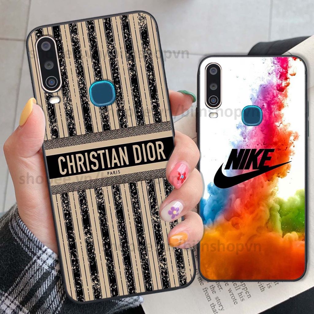 Ốp Vivo U10 / Y12 / Y15 / Y17 in hình thương hiệu nhiều màu sắc thể thao cá tính thời trang
