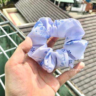Cột tóc vải scrunchies giá rẻ ( Ảnh thật )