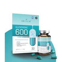 Viên Trắng Da Đẹp Da Glutathione 600 mg