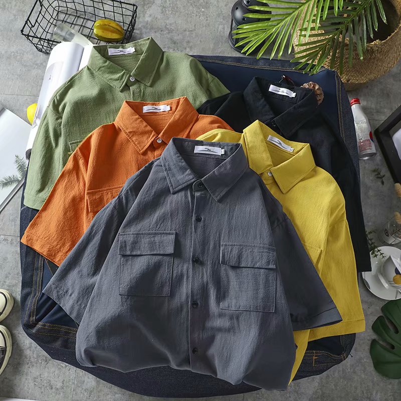 Áo Sơ Mi Tay Ngắn Thời Trang Dành Cho Nam