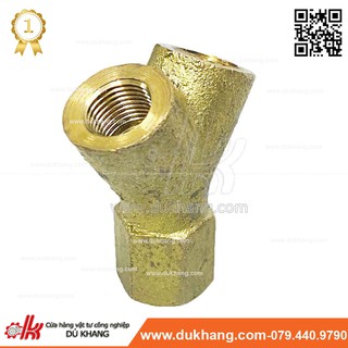 Nối đồng chữ Y ren trong 9.6mm