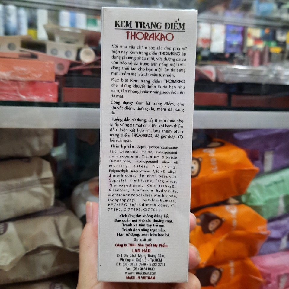 Kem trang điểm Liquid Thorakao 40g | BigBuy360 - bigbuy360.vn