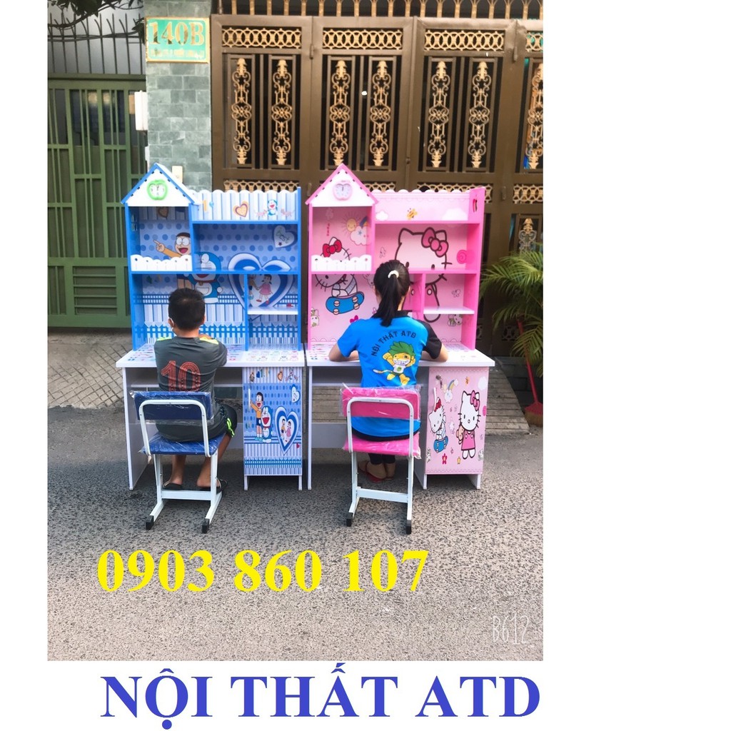 Bàn học sinh nhựa Đài Loan cho  trẻ em in 3D nhiều mẫu siêu đẹp cho bé | BigBuy360 - bigbuy360.vn