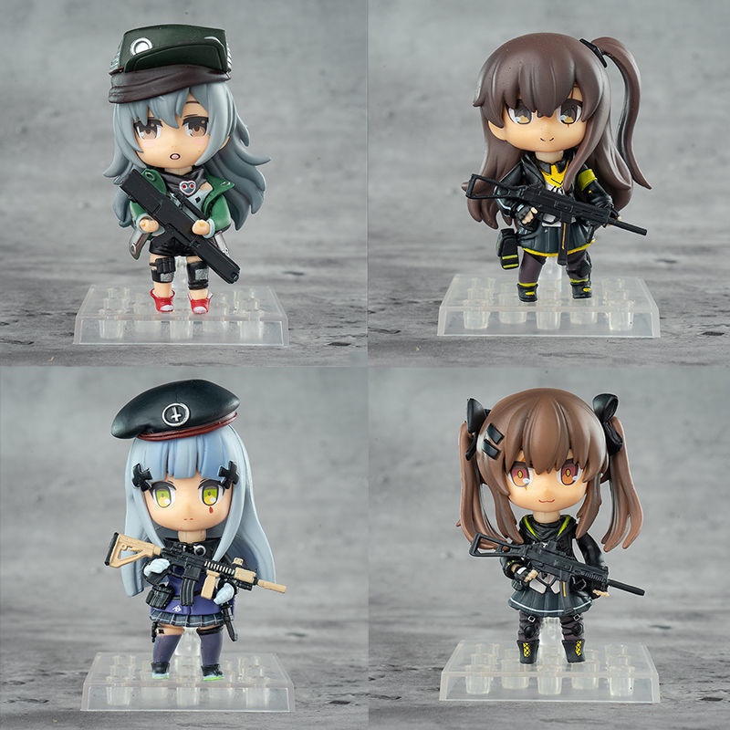 Mô Hình Nhân Vật Girl Frontline 404 Team Q Version G11/UMP9/UMP45/HK416