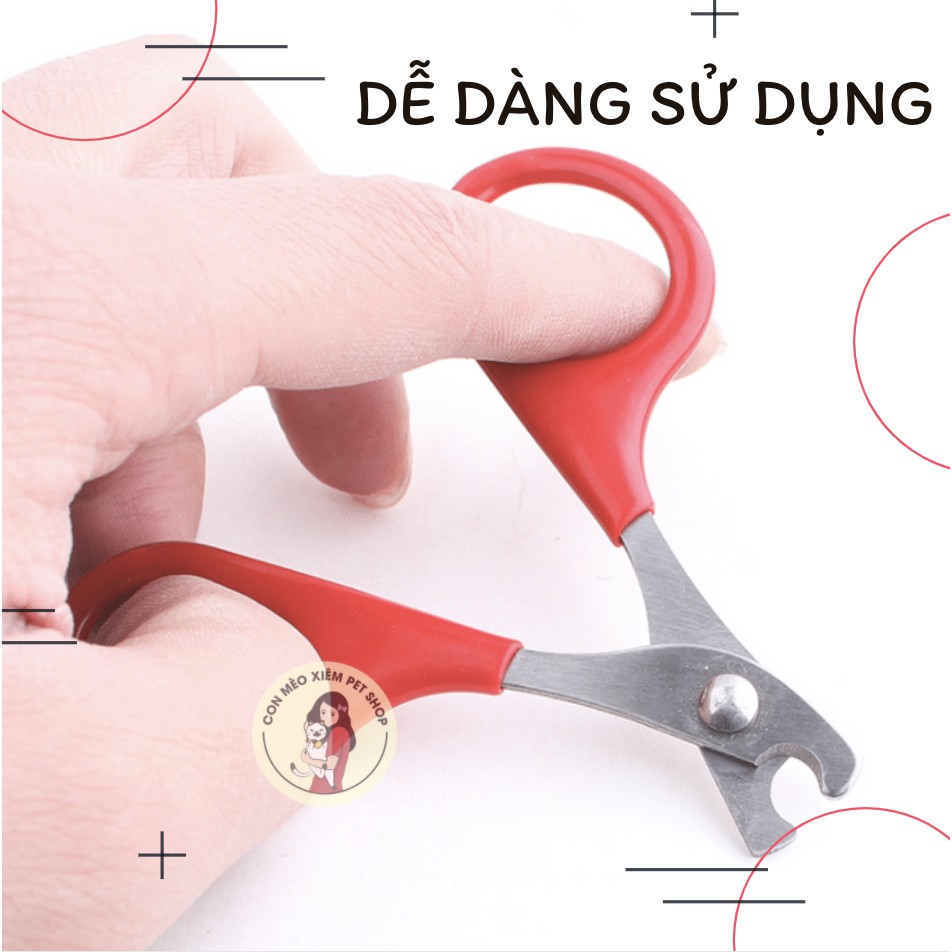 [Mã 44FMCGSALE1 giảm 10% đơn 250K] Cắt móng chó mèo kéo cắt móng chân tay, đồ dùng cho thú cưng Con Mèo Xiêm